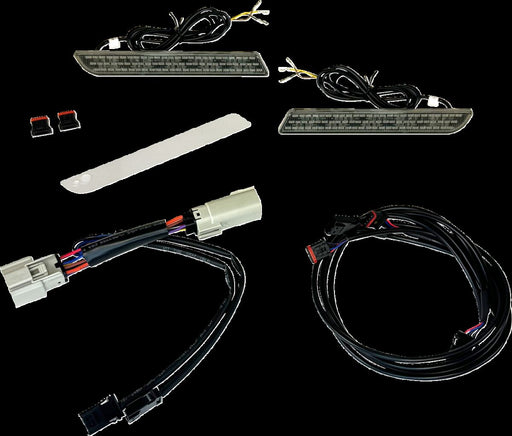 Custom Dynamics Smoked LED Fender Reflector Light for 2014-2025 Harley-Davidson Trike Motorcycles