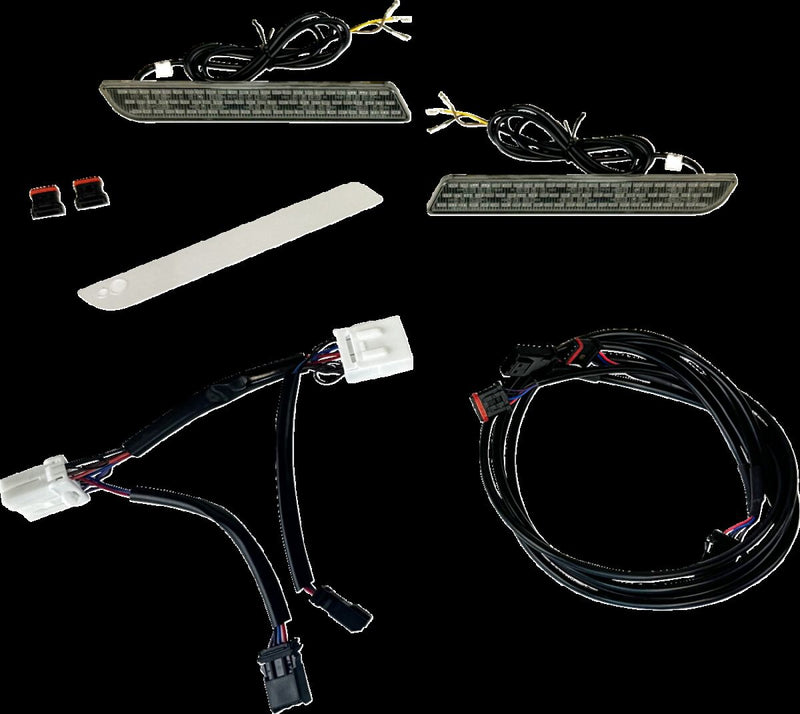 Custom Dynamics Smoked LED Fender Reflector Light for 2010-2011 Harley-Davidson Street Glide Trike - FLHXXX and 2009-2013 Harley-Davidson Tri Glide Ultra Classic - FLHTCUTG Motorcycles