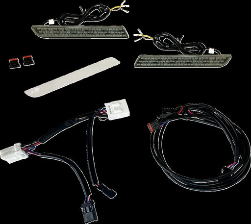 Custom Dynamics Smoked LED Fender Reflector Light for 2010-2011 Harley-Davidson Street Glide Trike - FLHXXX and 2009-2013 Harley-Davidson Tri Glide Ultra Classic - FLHTCUTG Motorcycles