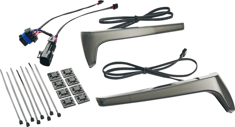 Ciro Saddlebag Lights for 2020-2024 INDIAN Brake Light Running Light Kit
