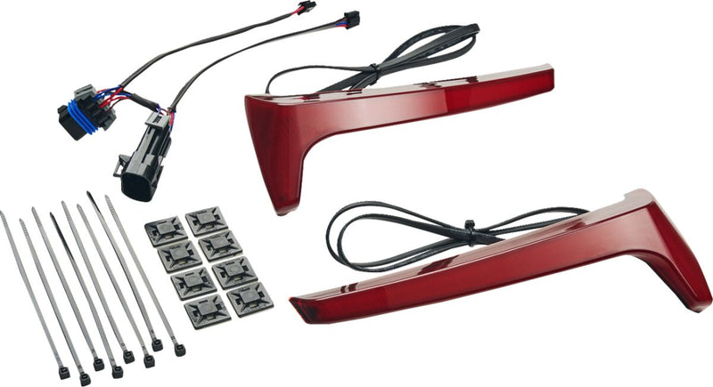Ciro Saddlebag Lights for 2020-2024 INDIAN Brake Light Running Light Kit