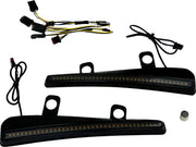 LED Windshield Trim with Turn Signals #CD-RG23-SWT-B