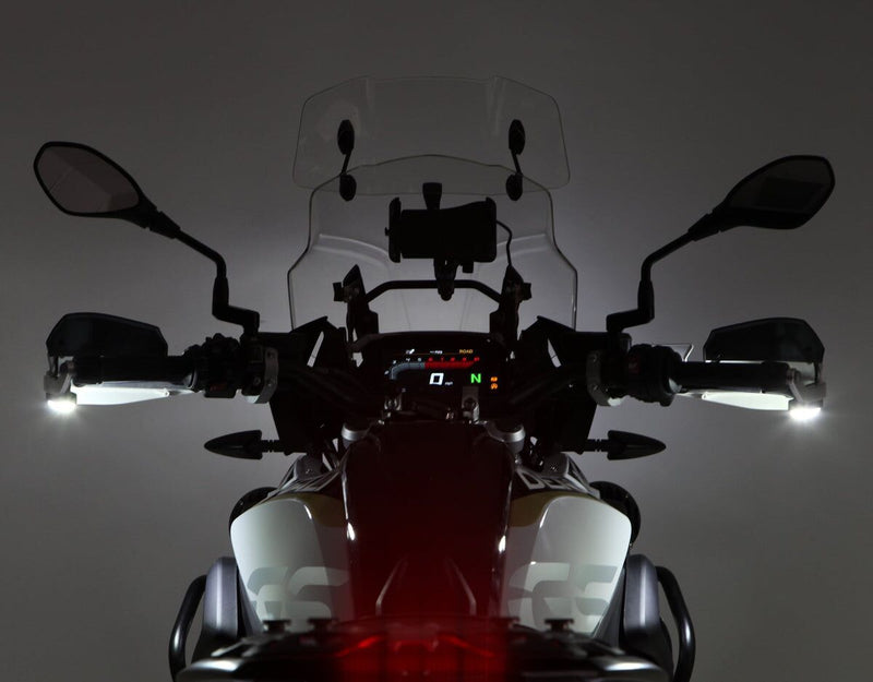 Denali T3 Ultra-Viz 4-in-1 Motorcycle Safety & Visibility Lighting Kit Accent Light Handguard