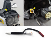 Denali Switched Power Wiring Adapter for 2023-2024 DUCATI DESERT X 950 ABS Driving Light Each
