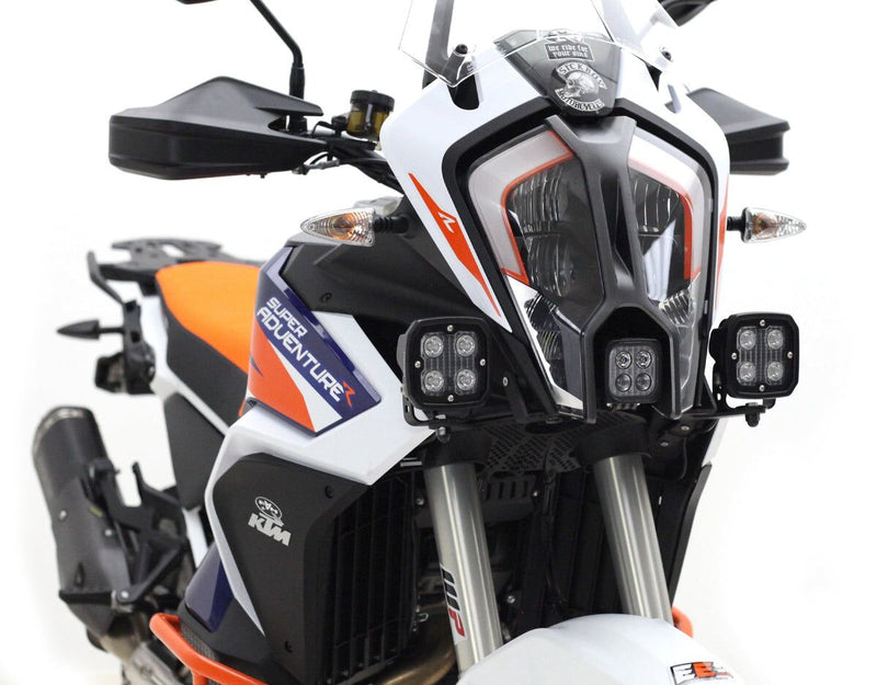 Denali S4 Center Light Mount for 2021-2024 KTM SUPER ADVENTURE 1290 Driving Light Kit