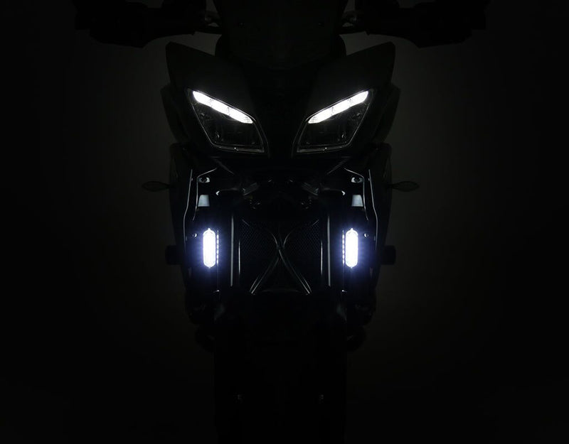 Denali Offset Mount for DRL & B6 Visibility Pods Mounting Kit Fairing