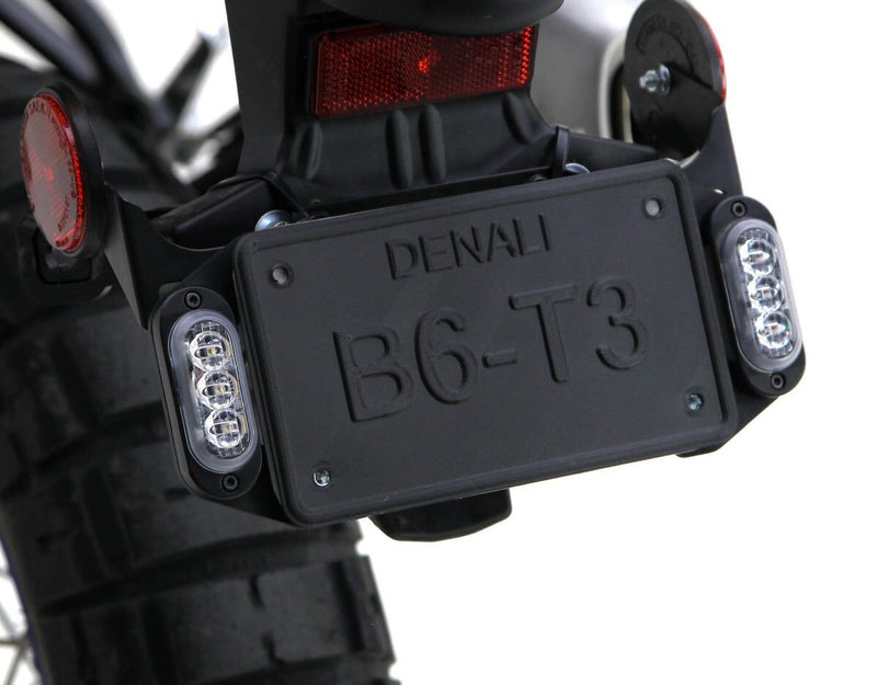 Denali Licence Plate Mount - For T3 Signal Pods Mounting Kit Light