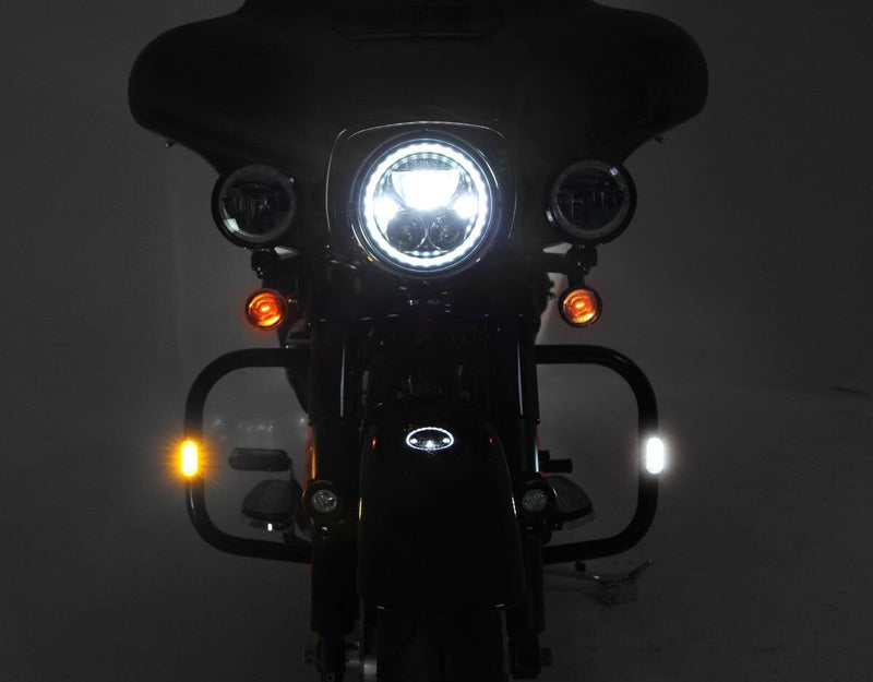 Denali Engine Guard Mount - For T3 Signal Pods Turn Signal Pair