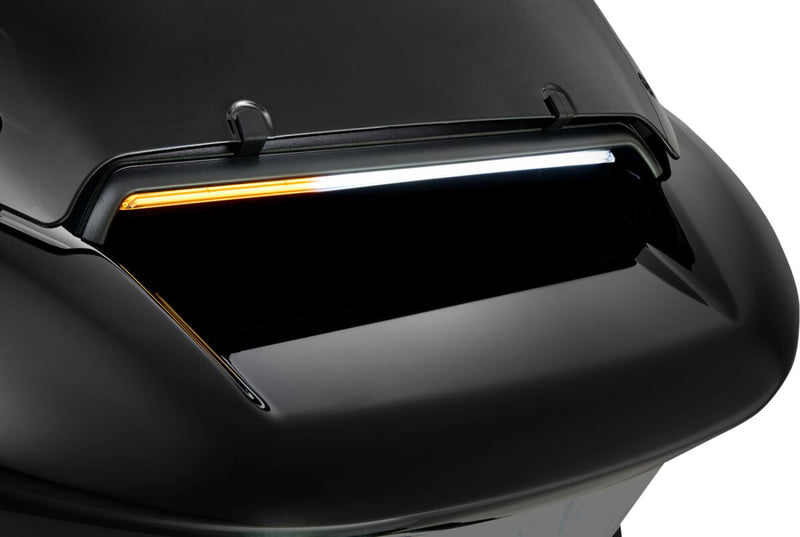 Ciro Fairing Vent Lights for 2023-2026 Harley-Davidson Vent Insert Running Light Turn Signal Each