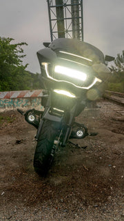 Ciro Fairing Vent Lights for 2023-2026 Harley-Davidson Vent Insert Running Light Turn Signal Each