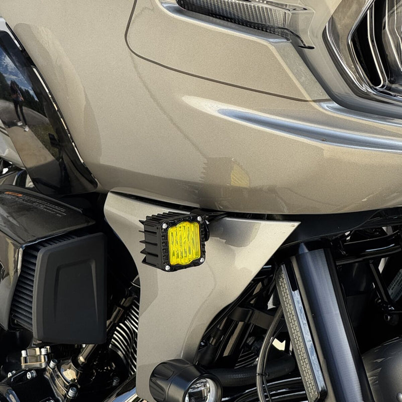 Custom Dynamics Shark Demon® LED Front Turn Signals for 2023-2025 Harley-Davidson FLTRX Shark Demon™ Fairing Kit