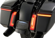 Ciro Bag Blades® with Lightstrike® for 2023-2025 Harley-Davidson Saddlebag Light Brake Light Running Light Kit