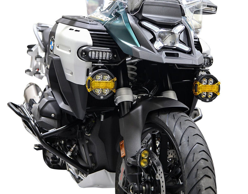Denali Upper Driving Light Mount for 2025-2026 BMW R 1300 GS ABS Mounting Bracket Pair