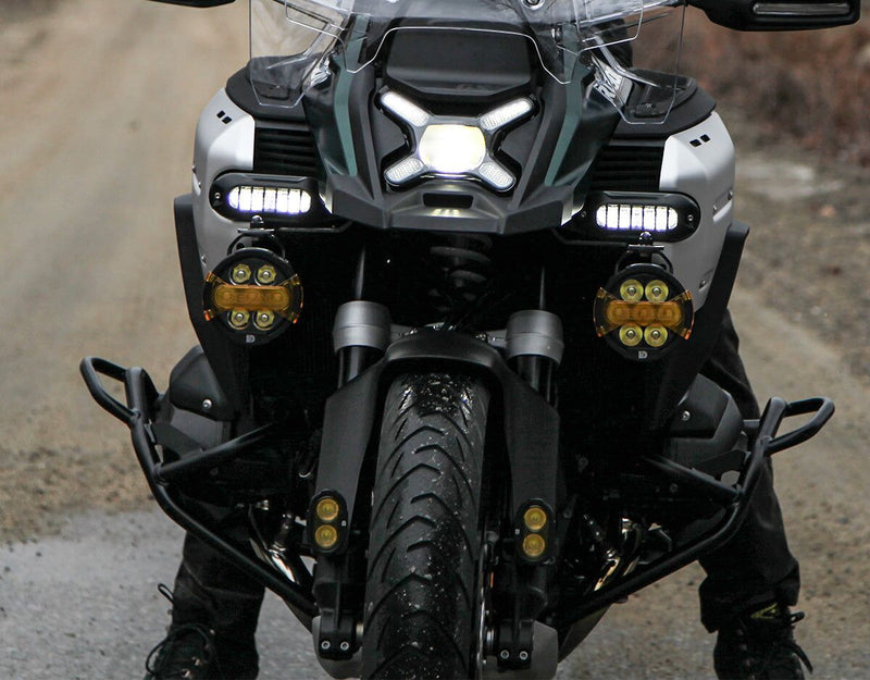 Denali Upper Driving Light Mount for 2025-2026 BMW R 1300 GS ABS Mounting Bracket Pair