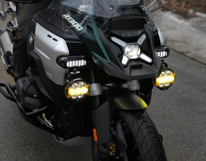 Denali Upper Driving Light Mount for 2025-2026 BMW R 1300 GS ABS Mounting Bracket Pair
