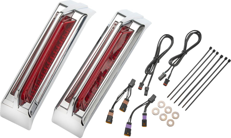 Ciro Filler Panel Tail Lights for 2023-2026 Harley-Davidson Filler Panel Lights Brake Light Running Light Kit