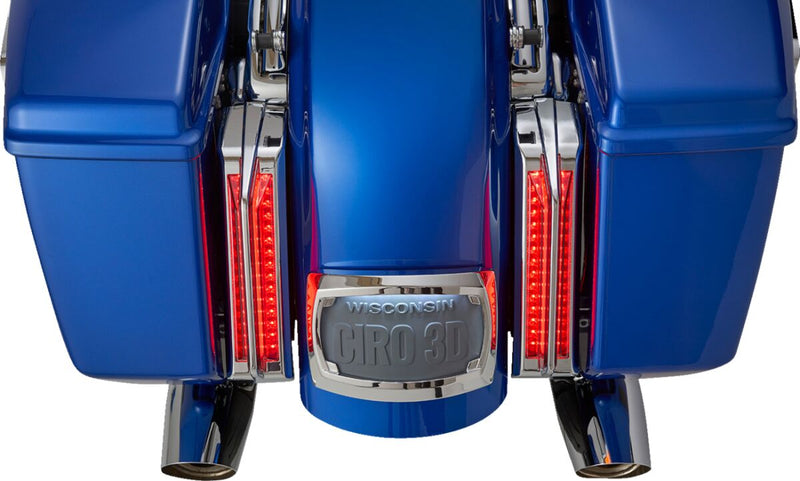 Ciro Filler Panel Tail Lights for 2023-2026 Harley-Davidson Filler Panel Lights Brake Light Running Light Kit
