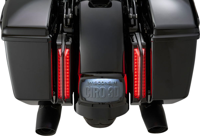 Ciro Filler Panel Tail Lights for 2023-2026 Harley-Davidson Filler Panel Lights Brake Light Running Light Kit