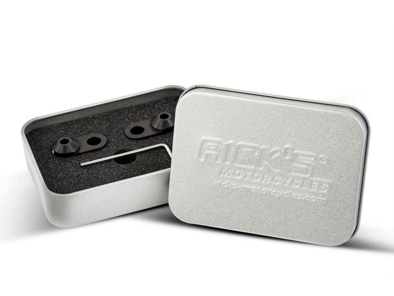 Rick's Motorcycles Indicator holder for 2000-2017 Harley-Davidson Turn Signal Holder Front Pair