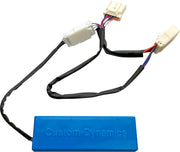 Custom Dynamics Slim Line Smart Signal Stablizer for 2004-2013 Harley-Davidson Sportster and 2010 Harley-Davidson Softail Motorcycles