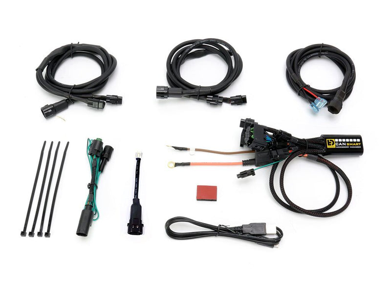 Denali Cansmart Gen II for 2004-2014 BMW R 1200 Handlebar Switch Control Unit Black Brake Light Run Each