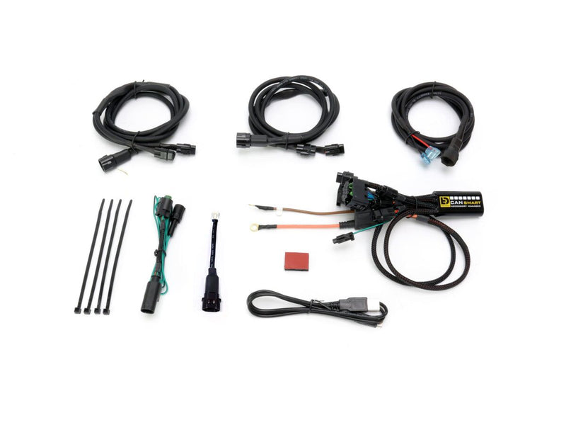 Denali Cansmart Gen II for 2006-2019 BMW Handlebar Switch Control Unit Black Brake Light Run Each