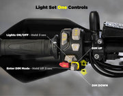 Denali Cansmart Gen II for 2020-2024 TRIUMPH TIGER Handlebar Switch Control Unit Black Brake Light Run Each