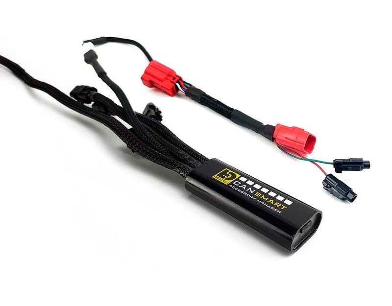 Denali Cansmart Gen II for 2022-2023 HUSQVARNA NORDEN 901 ABS Handlebar Switch Control Unit Black Brake Light Run