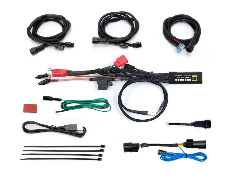 Denali Cansmart Gen II for 2022-2023 HUSQVARNA NORDEN 901 ABS Handlebar Switch Control Unit Black Brake Light Run Each