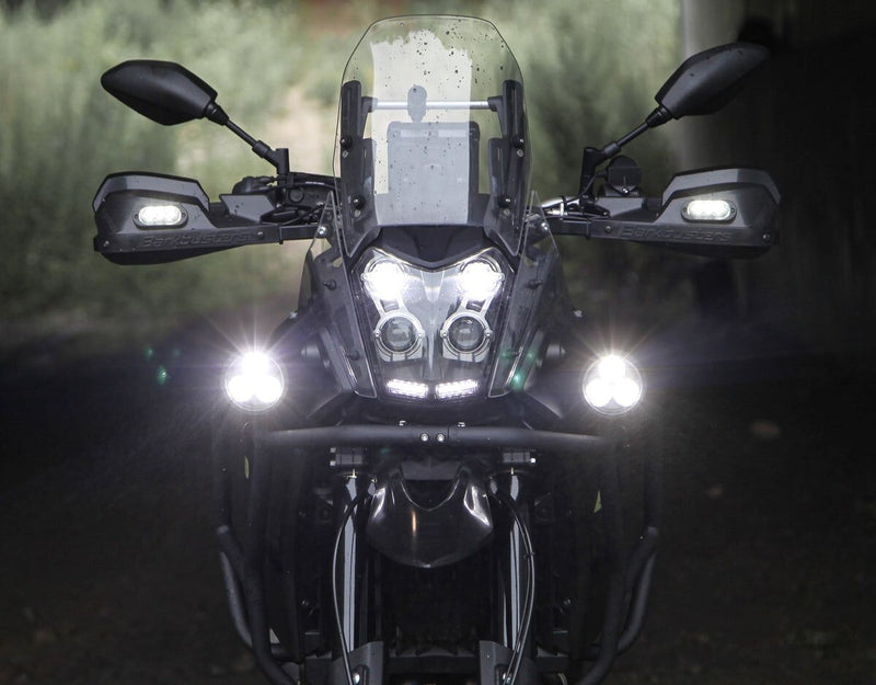 Denali Cansmart Gen II for 2019-2023 YAMAHA XTZ Handlebar Switch Control Unit Black Brake Light Run Each