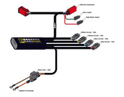 Denali Cansmart Gen II for 2019-2023 YAMAHA XTZ Handlebar Switch Control Unit Black Brake Light Run Each