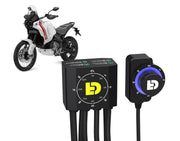 Denali Dialdim Lighting Controller for 2023-2024 DUCATI DESERT X 950 ABS Lighting Control Module Black Wiring Harness Kit