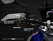Denali Cansmart Gen II for 2023-2026 BMW R 1300 GS ABS Handlebar Switch Control Unit Black Brake Light Run Each