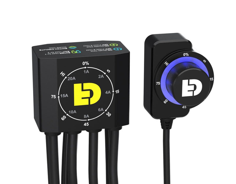 Denali Controler Dialdim Lighting Control Module Black Accent Light Remote Kit