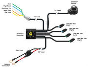 Denali Controler Dialdim Lighting Control Module Black Accent Light Remote Kit