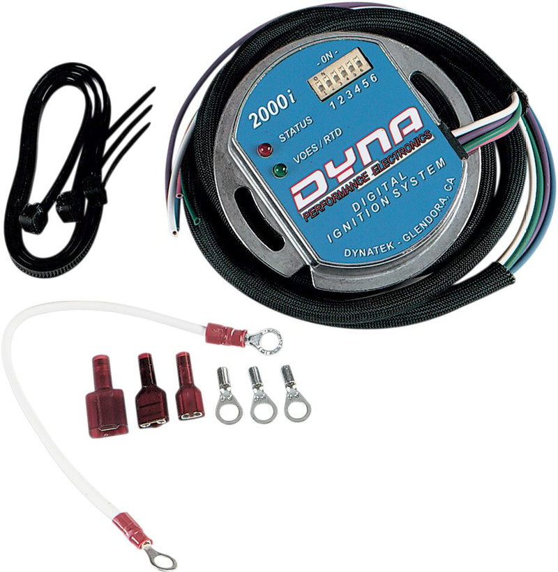 Dynatek-Harley 2000I PC Programmable Electronic Ignition Kit for 1970-2003 Harley-Davidson Dyna 2000 Series Ignition Module #D2KI-1P