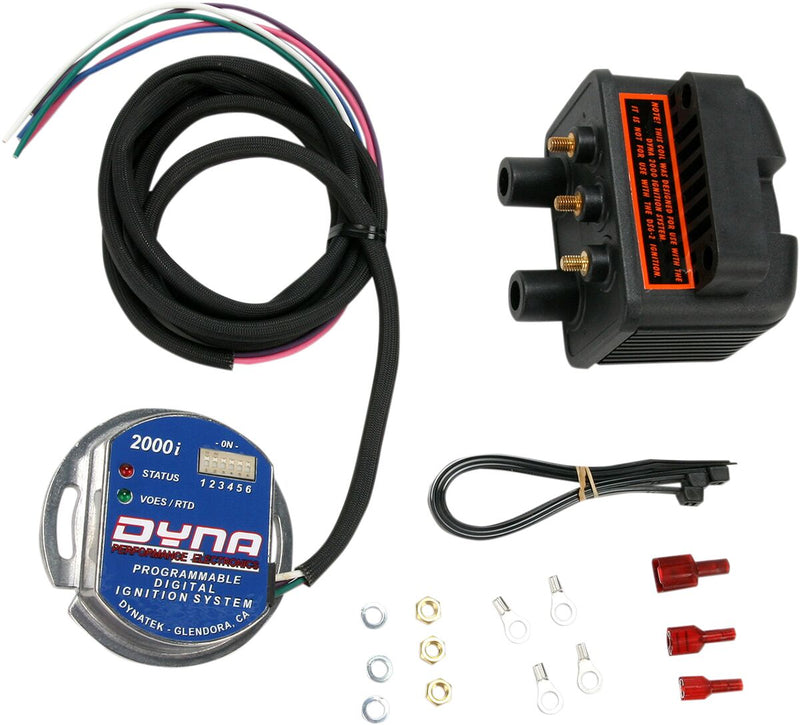 Dynatek-Harley 2000I PC Programmable Electronic Ignition Kit for 1970-2003 Harley-Davidson Dyna 2000 Series #D2KI-5P