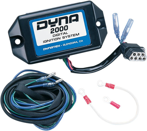 Dynatek-Harley 2000-HDE PC-Programmable Digital Ignition Module for 1990-1995, 1998 Harley-Davidson Dyna 2000 Series Black