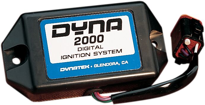 Dynatek-Harley 2000-HDE PC-Programmable Digital Ignition Module for 1994-2003 Harley-Davidson Dyna 2000 Series Black #DD2000-HD2E8P