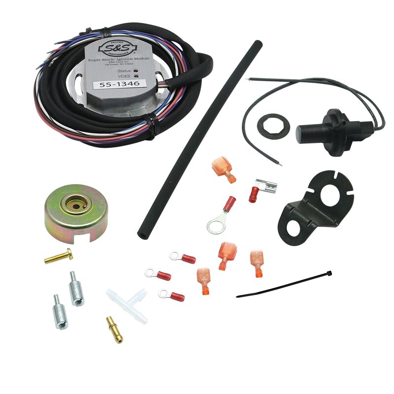 S&S Cycle Super Stock Ignition Kit for 1984-1999 Harley-Davidson #55-1356