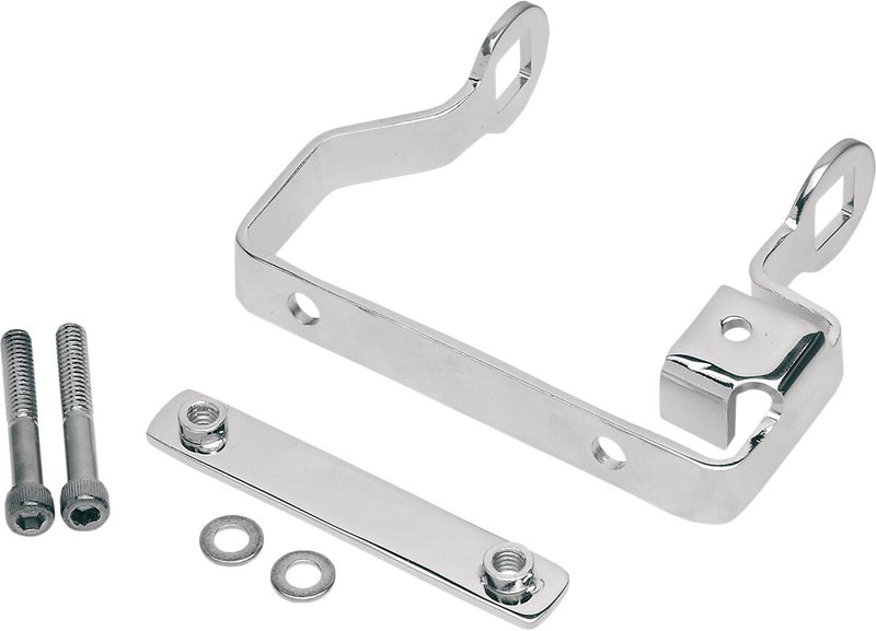 Drag Specialties Chrome Coil Mount Bracket Fits Harley-Davidson Sportster Models 2004-2006