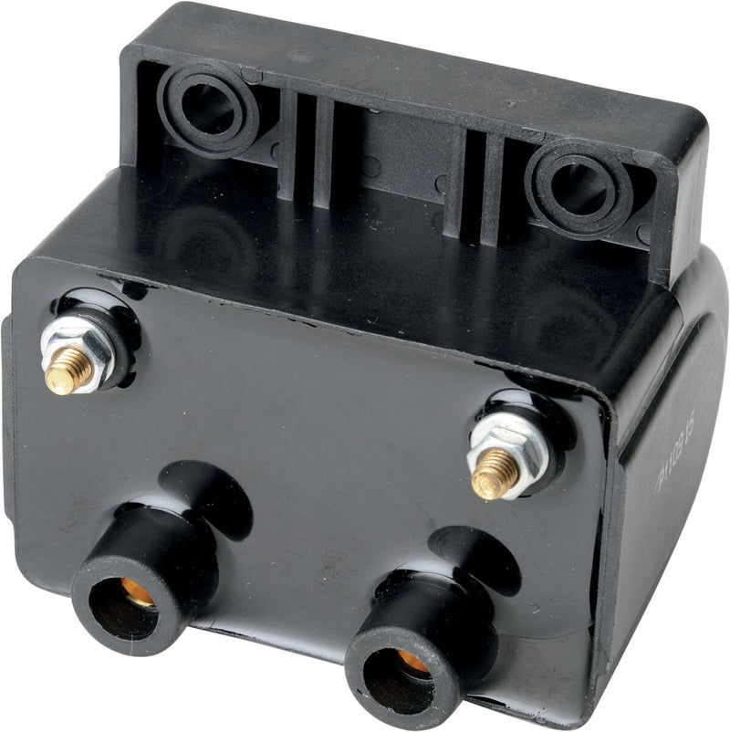 Drag Specialties Dual-Fire 3 ohm Electronic Ignition Coil for Various Various Harley-Davidson Motorcycles (See Fitment List)