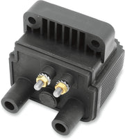 Drag Specialties 4 Ohm Mini Dual Fire Ignition Coil for Various Various Harley-Davidson Motorcycles (See Fitment List)