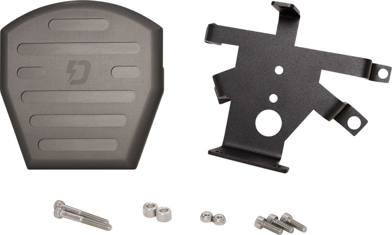 Dynojet-Harley Ignition Coil Guard for 2021-2024 Harley-Davidson RA 1250 Cover Grey Iginition Coil 6061-T6 Aluminium Kit #61300097