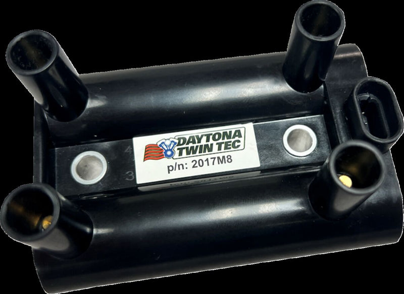 Daytona Twin Tec LLC High-Out Ignition Coil for 2014-2024 Harley-Davidson Black