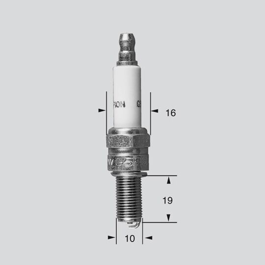 Champion Spark Plugs/ Standard And Resistor Types Copper Plus RG6HCC