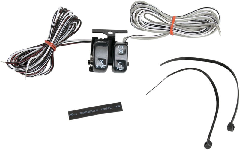 Drag Specialties Start and Stop Switches for Various Various Harley-Davidson Motorcycles (See Fitment List)
