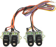 Drag Specialties Inner Fairing Switch Assembly Kit for 1996-2013 Harley-Davidson Electra Glide Motorcycles