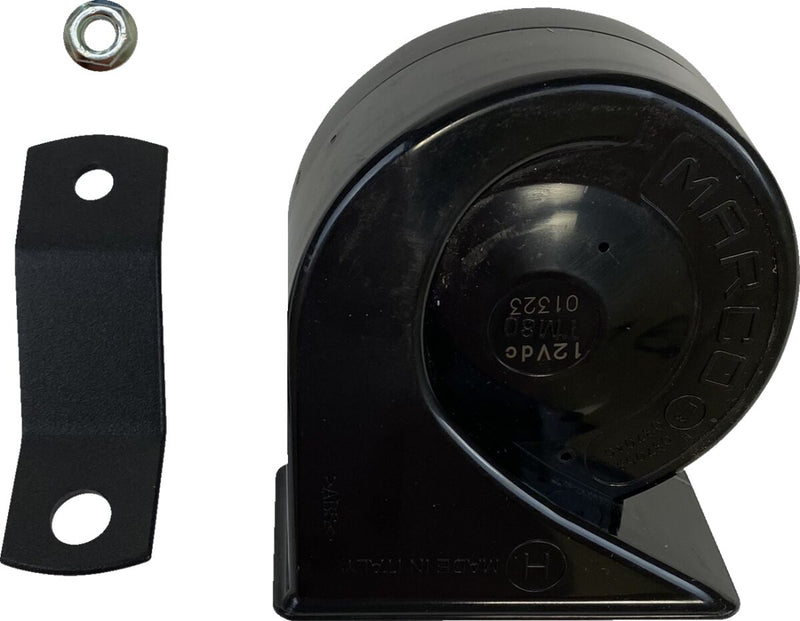 Custom Dynamics Electromagnetic Dual Horn Kit for 2014-2017 Harley-Davidson Dyna and 2011-2026 Harley-Davidson Softail Motorcycles