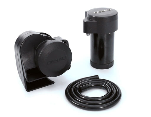 Denali SoundBomb Split Dual-Tone Air Horn Universal Horn Kit Black